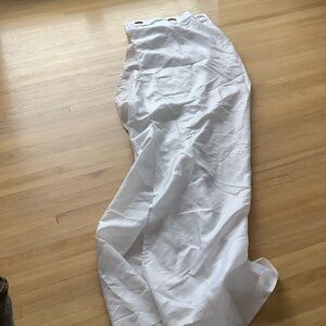 Elegant White Shower Curtain